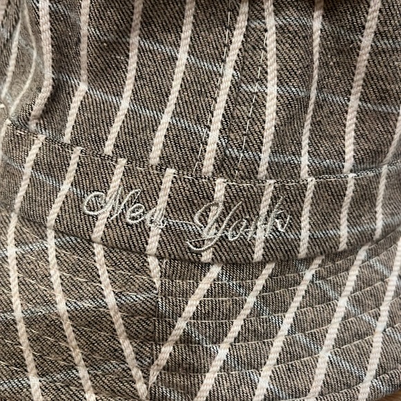 Plaid NEW YORK Bucket hat - Picture 3 of 4